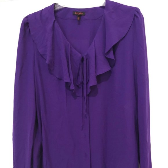 Blouse with Ruffles - Picture 1 of 8